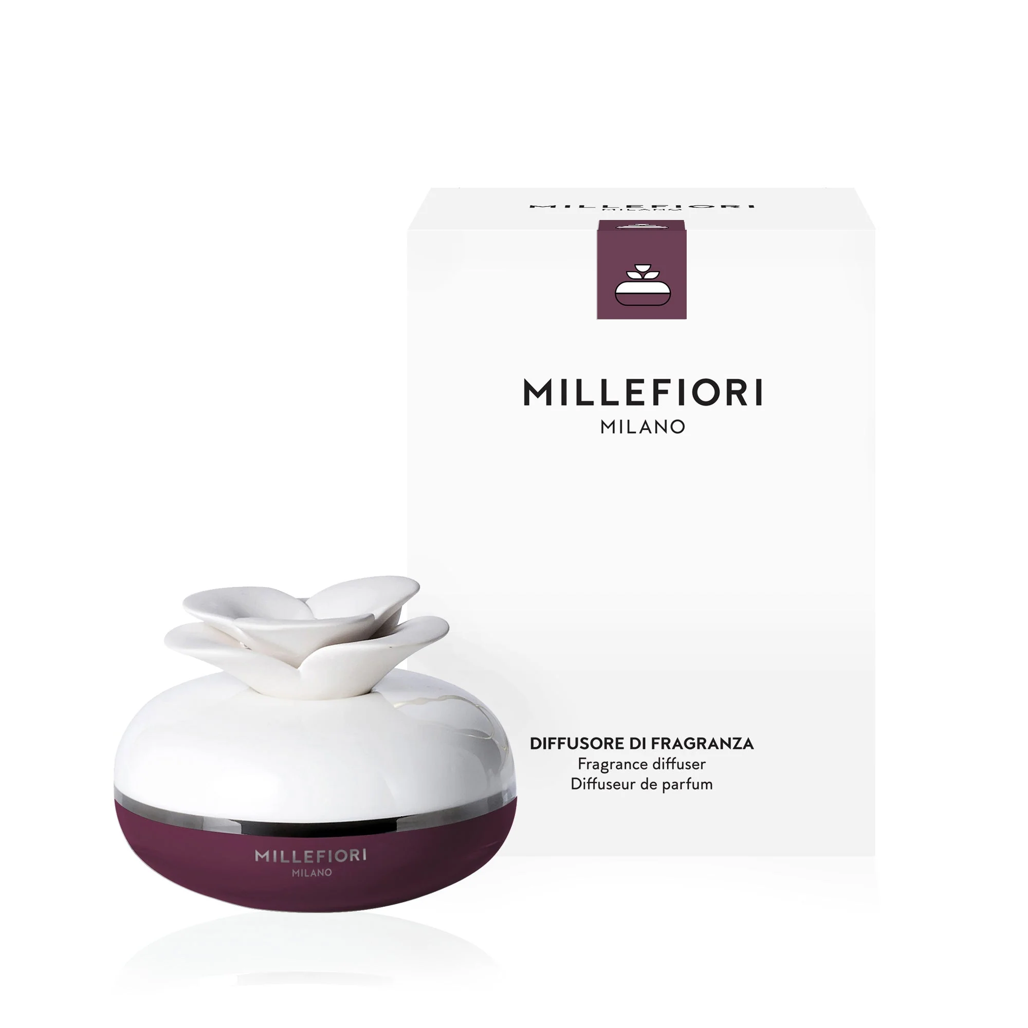 Diffusore A Fiore Amaranto Air Design - Image 2