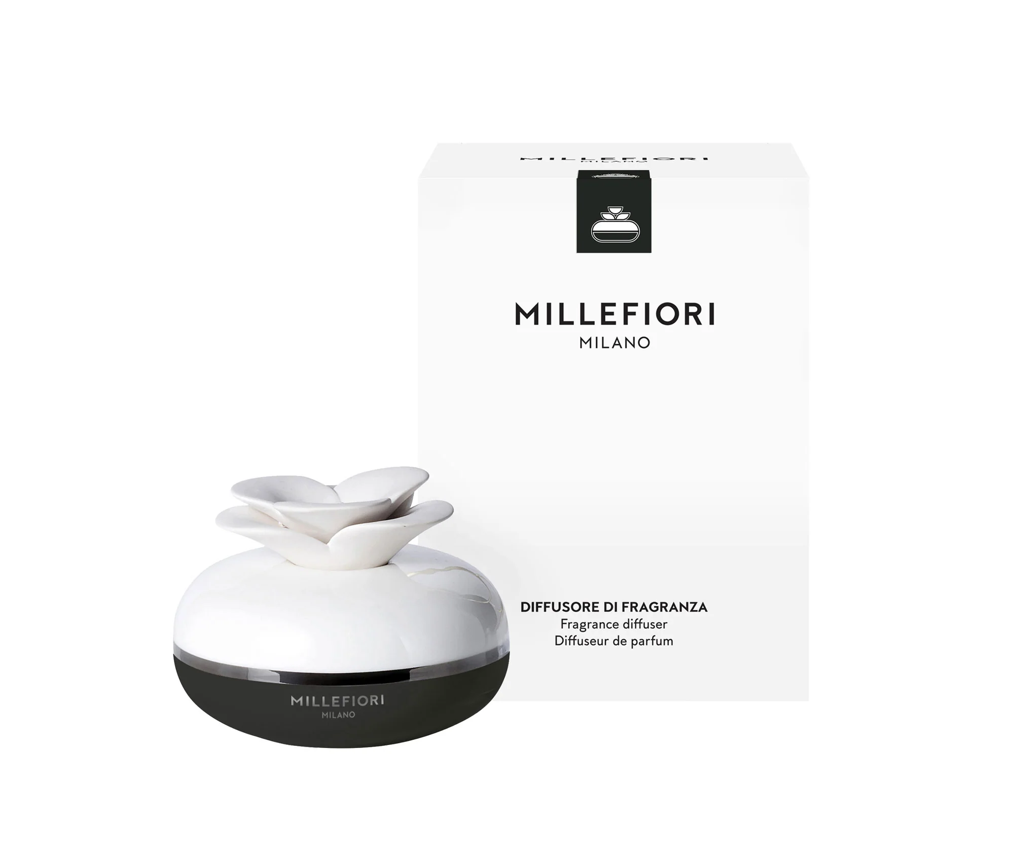 Diffusore A Fiore Nero Air Design - Image 2