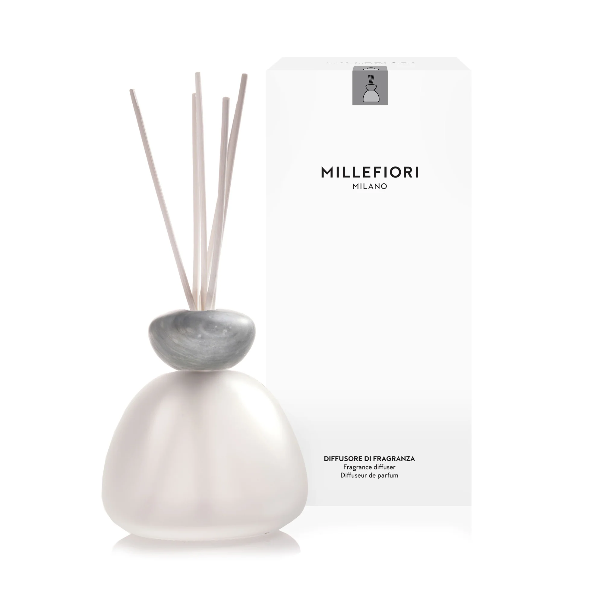 Diffusore Marble Satinato Con Tappo Grigio Air Design - Image 2
