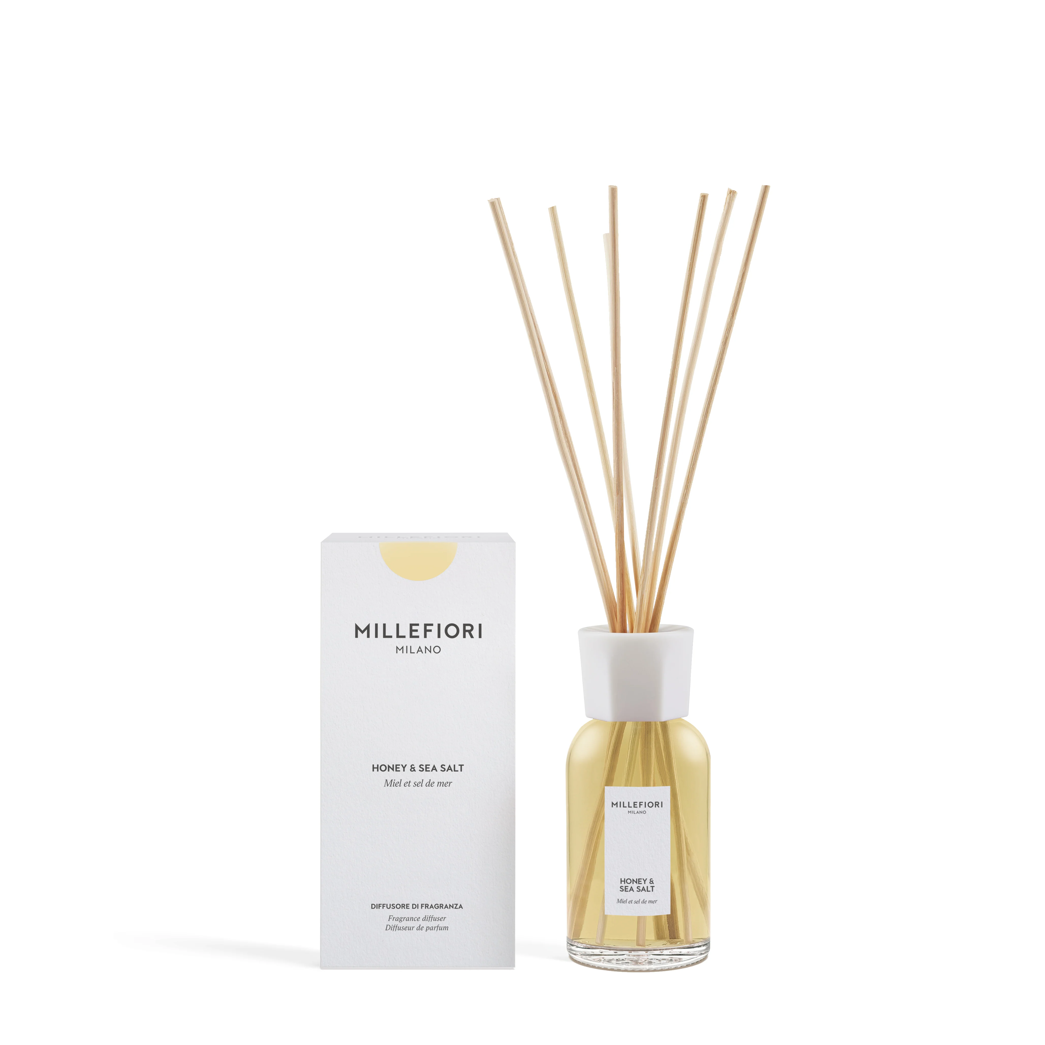Diffusore A Bastoncini Milano Honey & Sea Salt - Image 2