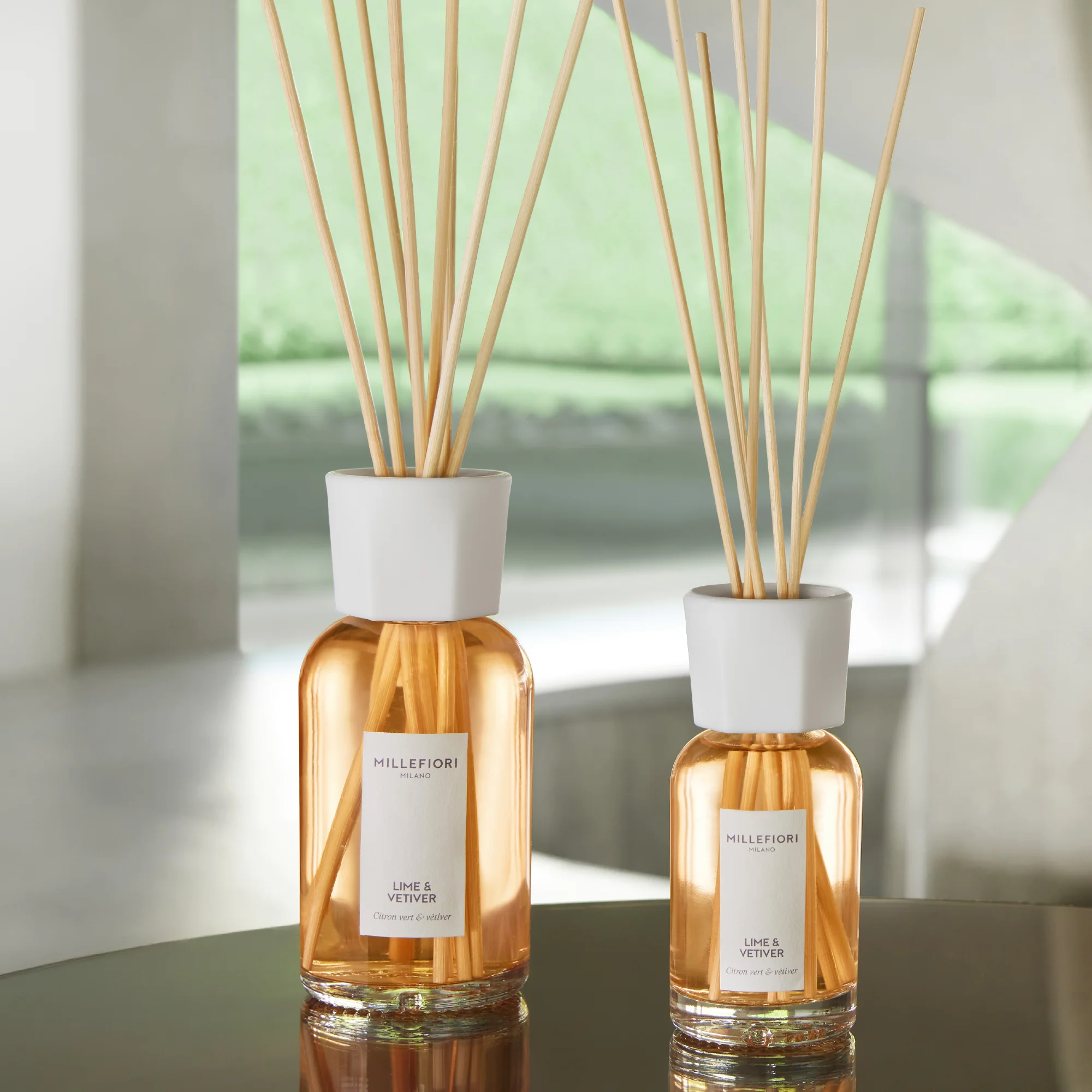 Diffusore A Bastoncini Milano Lime & Vetiver - Image 4
