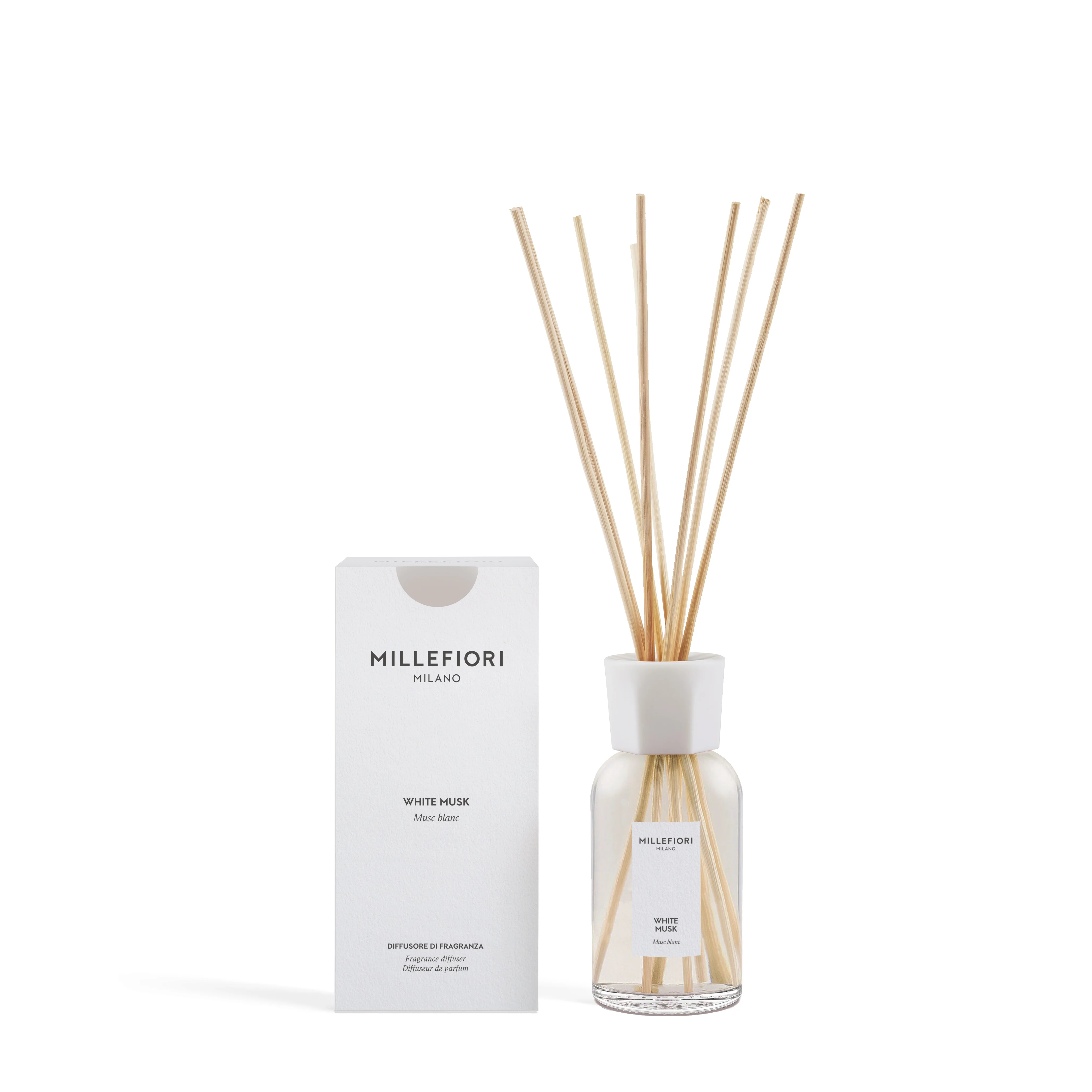 Diffusore A Bastoncini Milano White Musk - Image 2