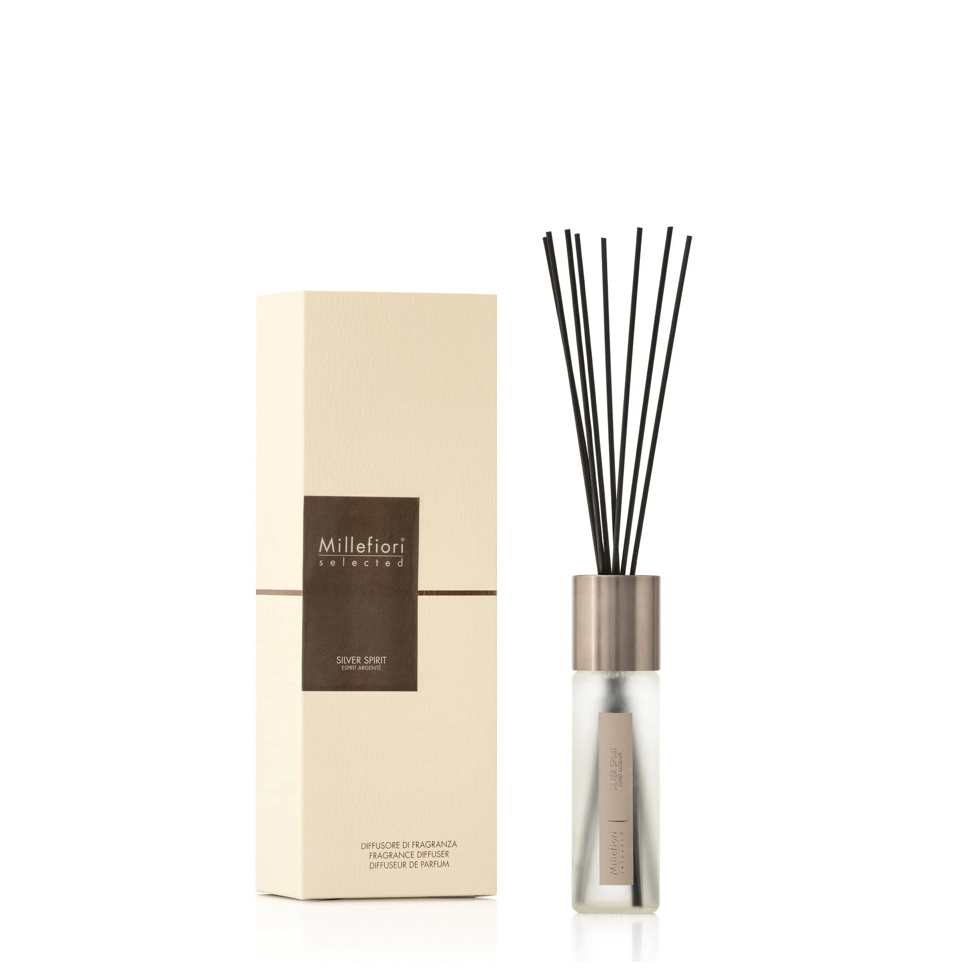 Diffusore A Bastoncini Selected Silver Spirit - Image 2